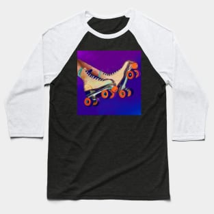 Roller Skates Baseball T-Shirt